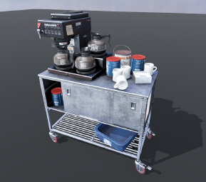 Cena de exemplo mostrando o novo recurso de bent normals (créditos a https://github.com/LunaCapra)